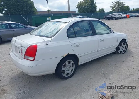 2003 Hyundai Elantra Gls/Gt z USA, uszkodzony, nr VIN KMHDN45D33U537363
